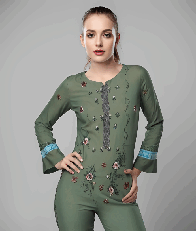 Cross Stich Digital Lawn 3 Piece (Vol.2025)