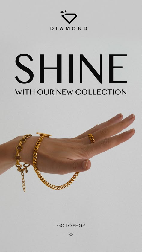 Gold and Diamond Bracelet