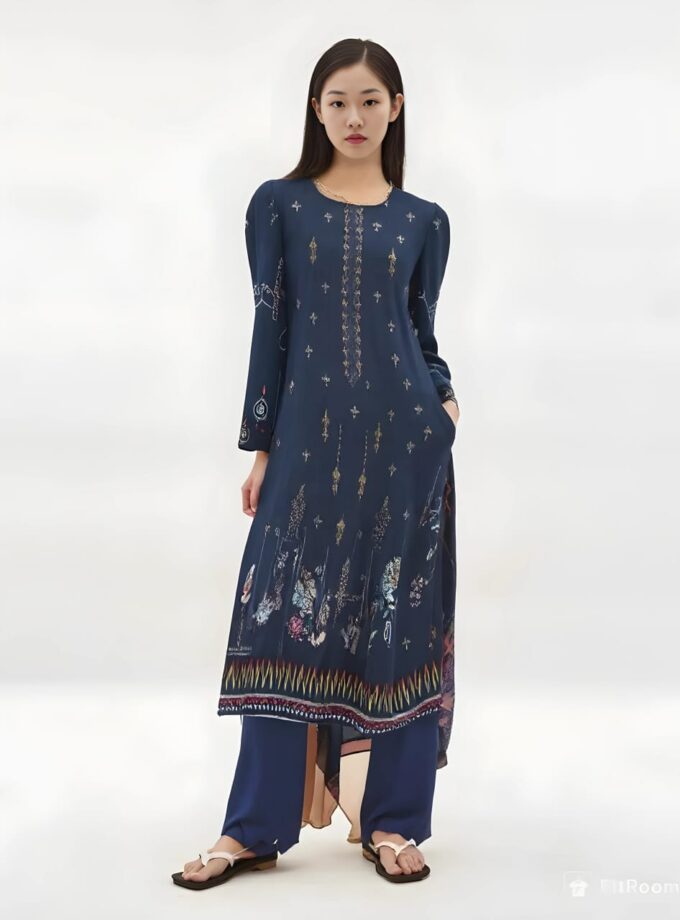 Nishat Unstiched 3piece (Civic Collection 2025)