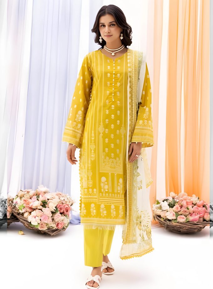 Motifz Zohra Unstiched 3 Piece (Vol.2025)