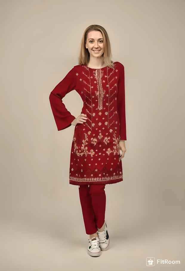 Kalive Unstiched 3 Piece