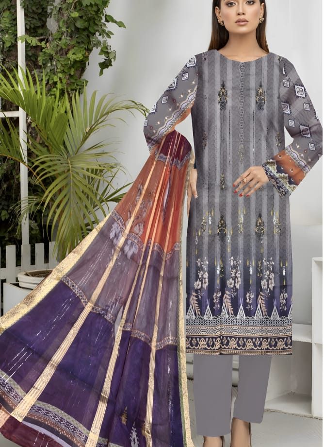 Limelight Unstiched 3 Piece