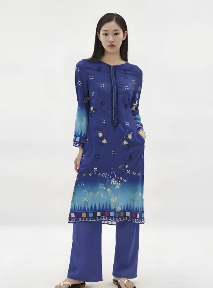 Firdous Unstiched 3 Piece